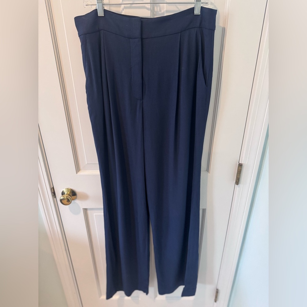 NWT Veronica Beard Deep Blue Robbine Dress Pants